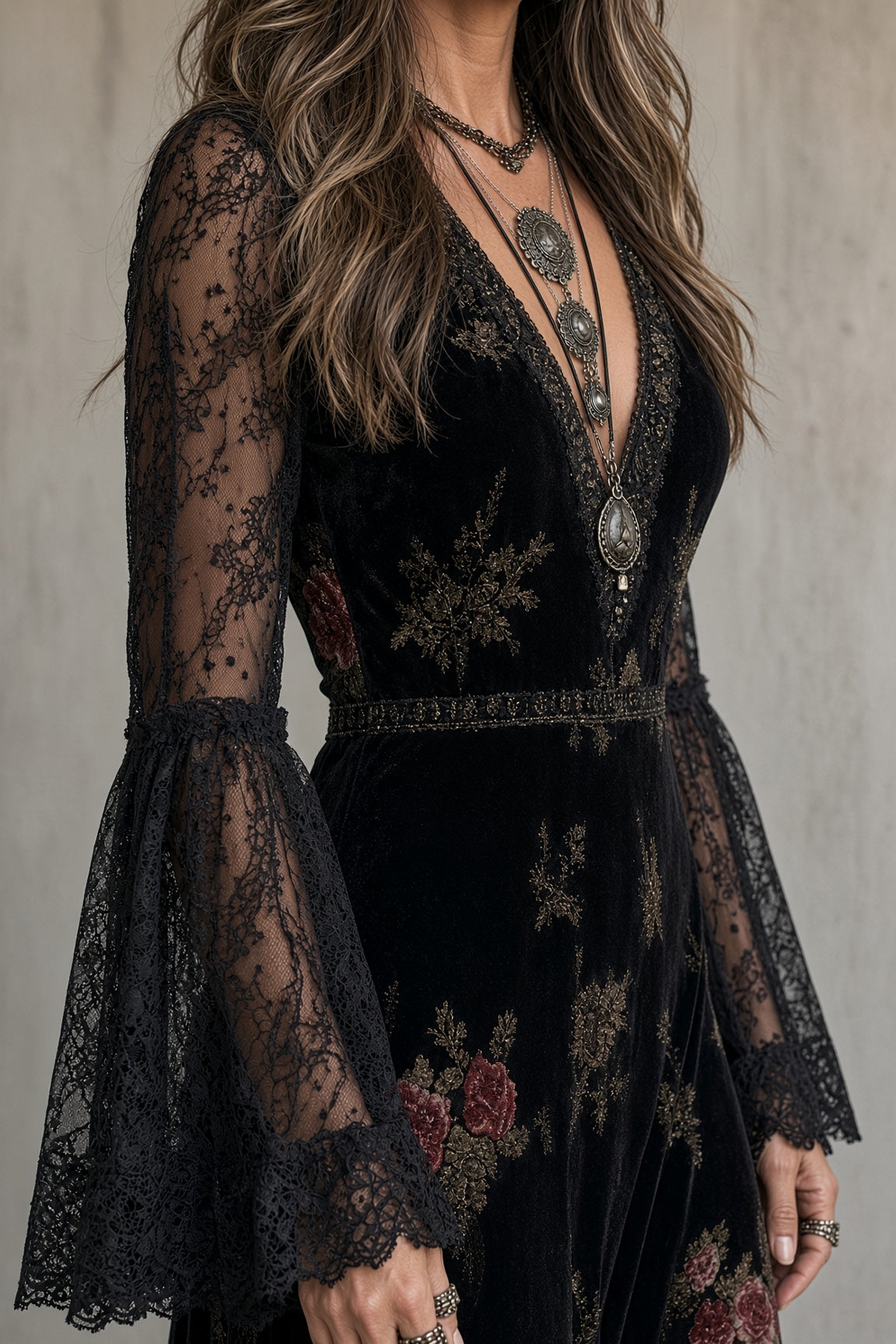 Natalie Velvet Dress™