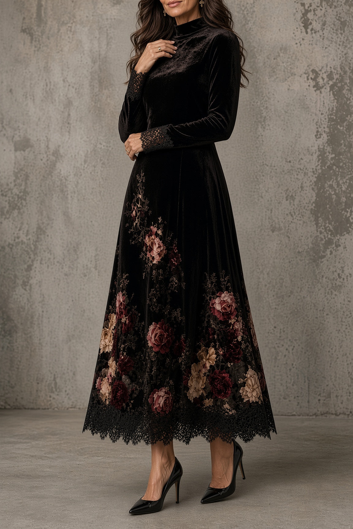 Ava Velvet Dress™