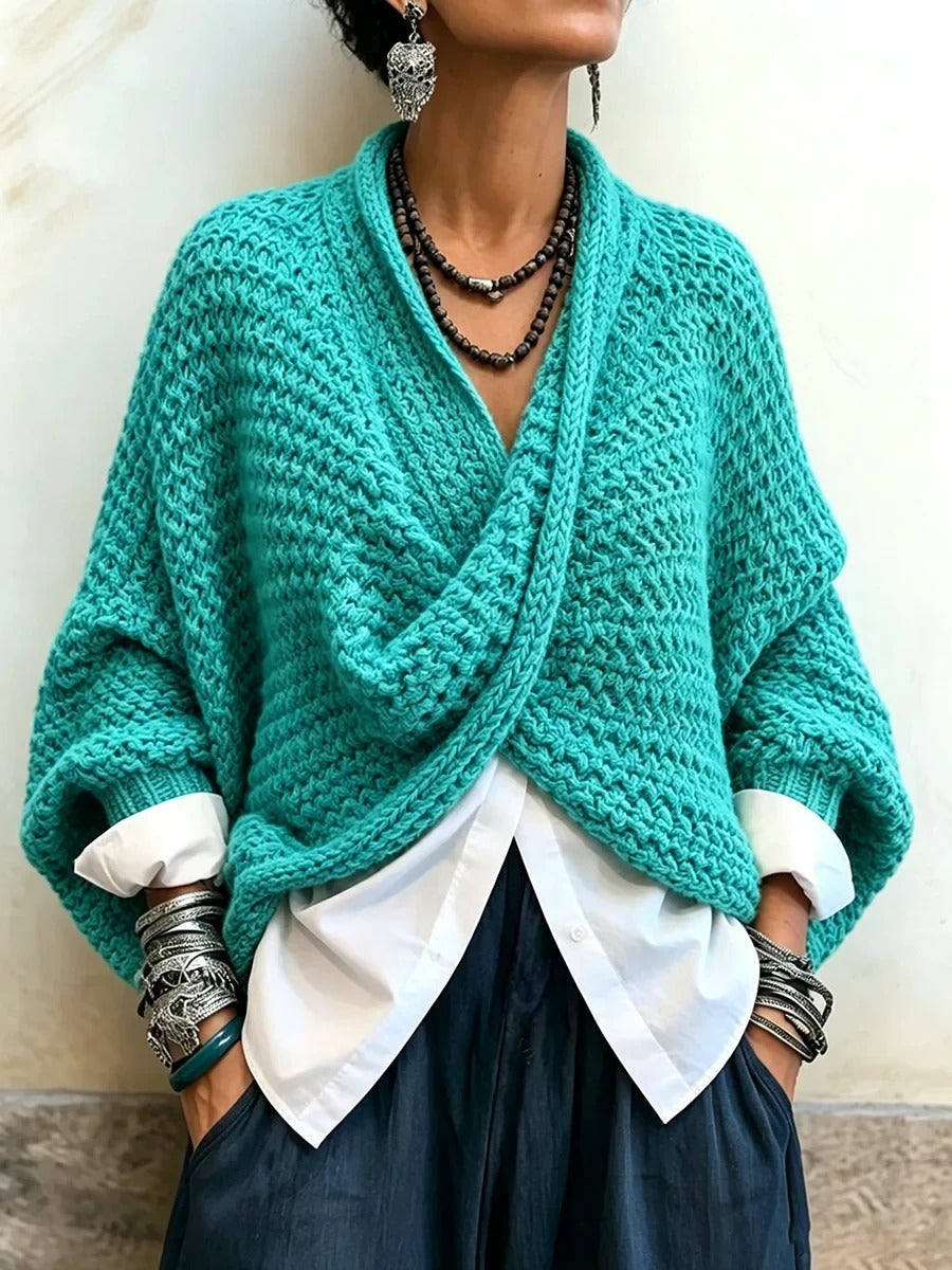 Lorelei™ Batwing Crossover Sweater