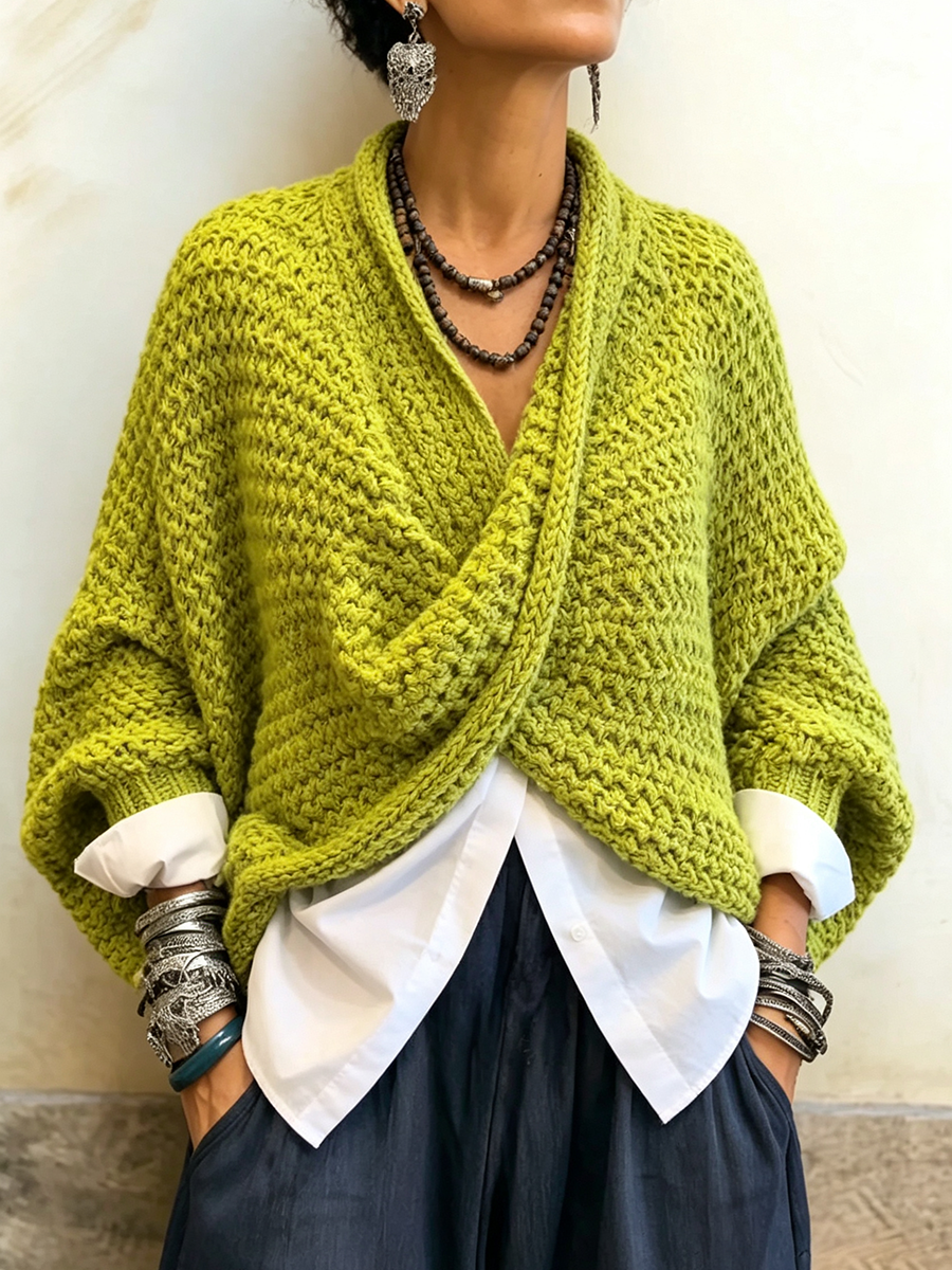 Lorelei™ Batwing Crossover Sweater