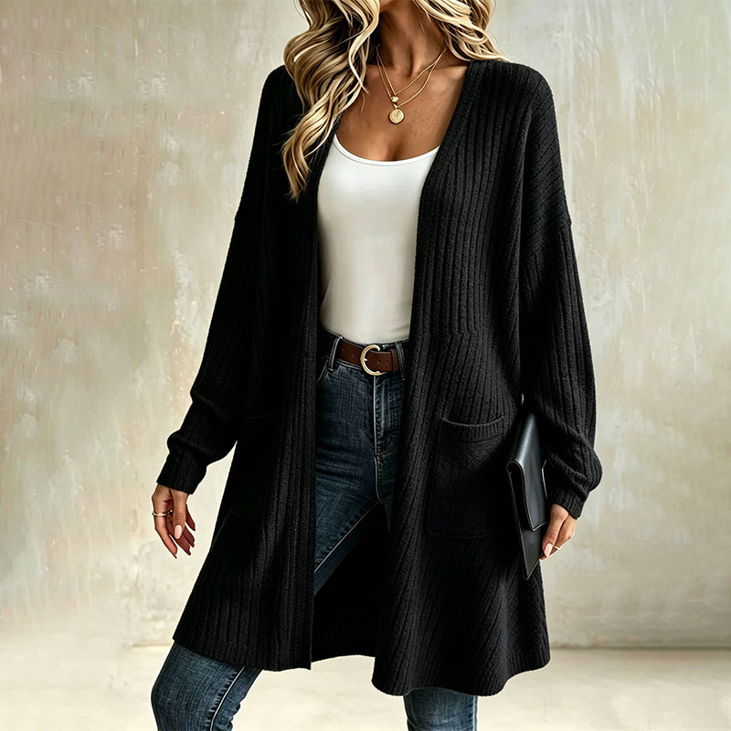The Everyday Ribbed Cardigan