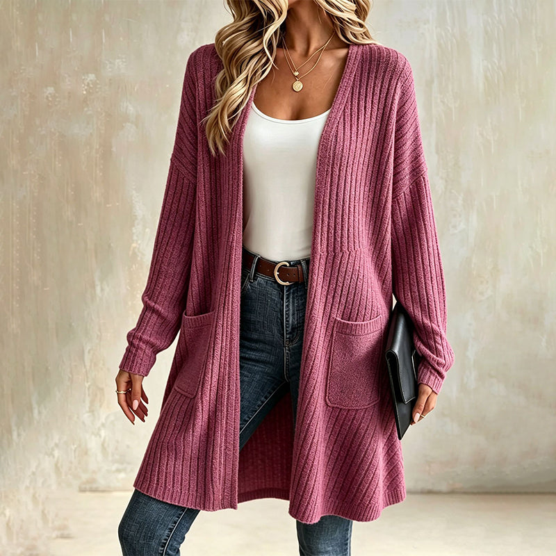 The Everyday Ribbed Cardigan