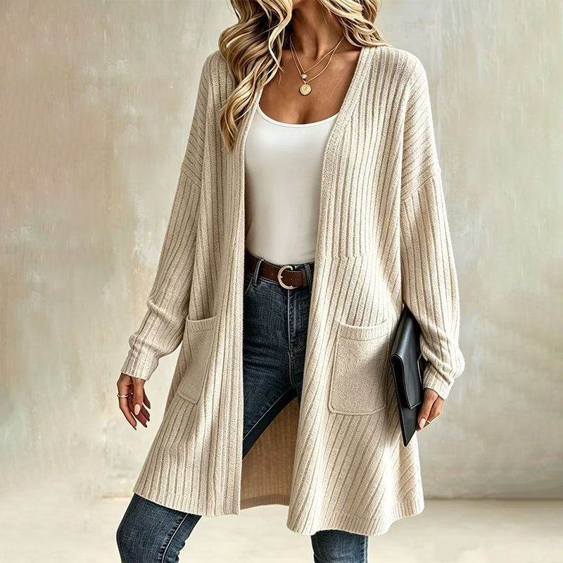 The Everyday Ribbed Cardigan