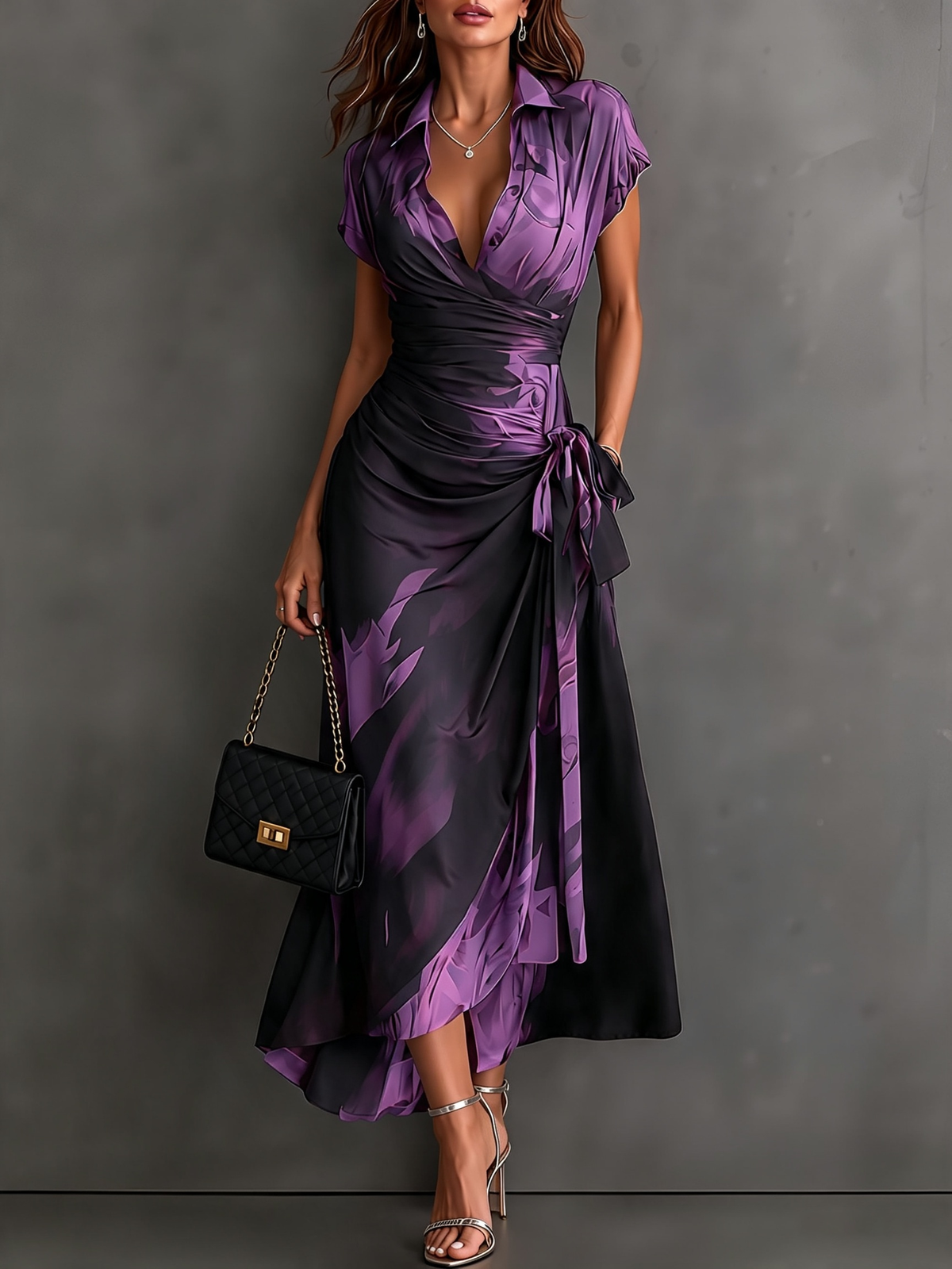 The Amory Wrap Dress