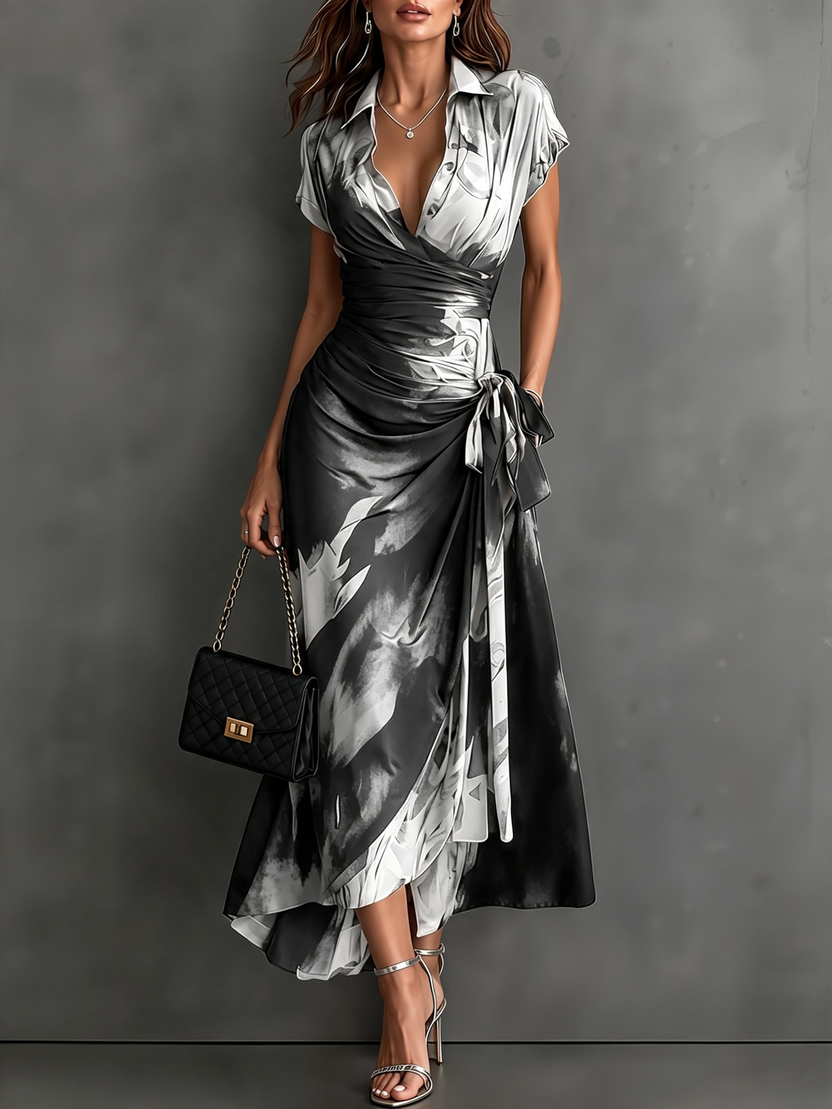 The Amory Wrap Dress