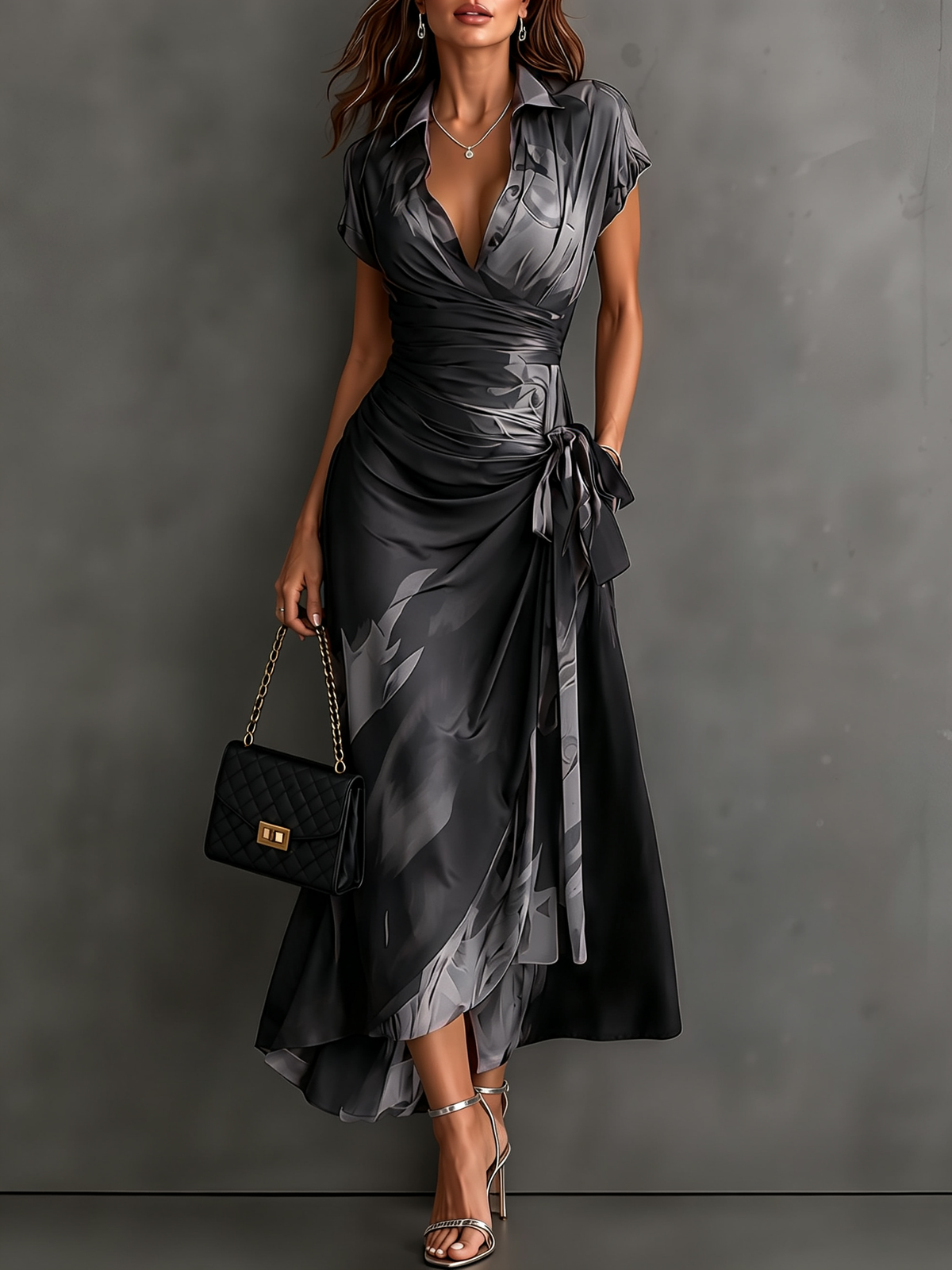 The Amory Wrap Dress