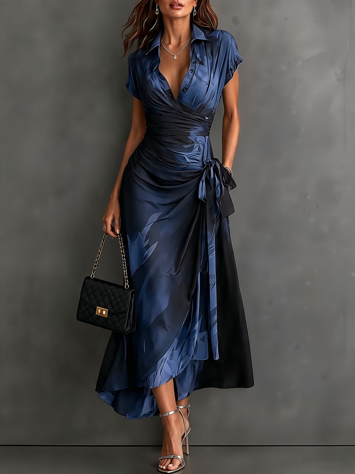 The Amory Wrap Dress