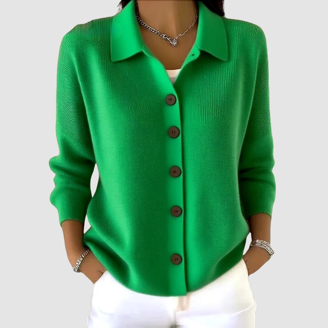 The Bettany Collared Cardigan