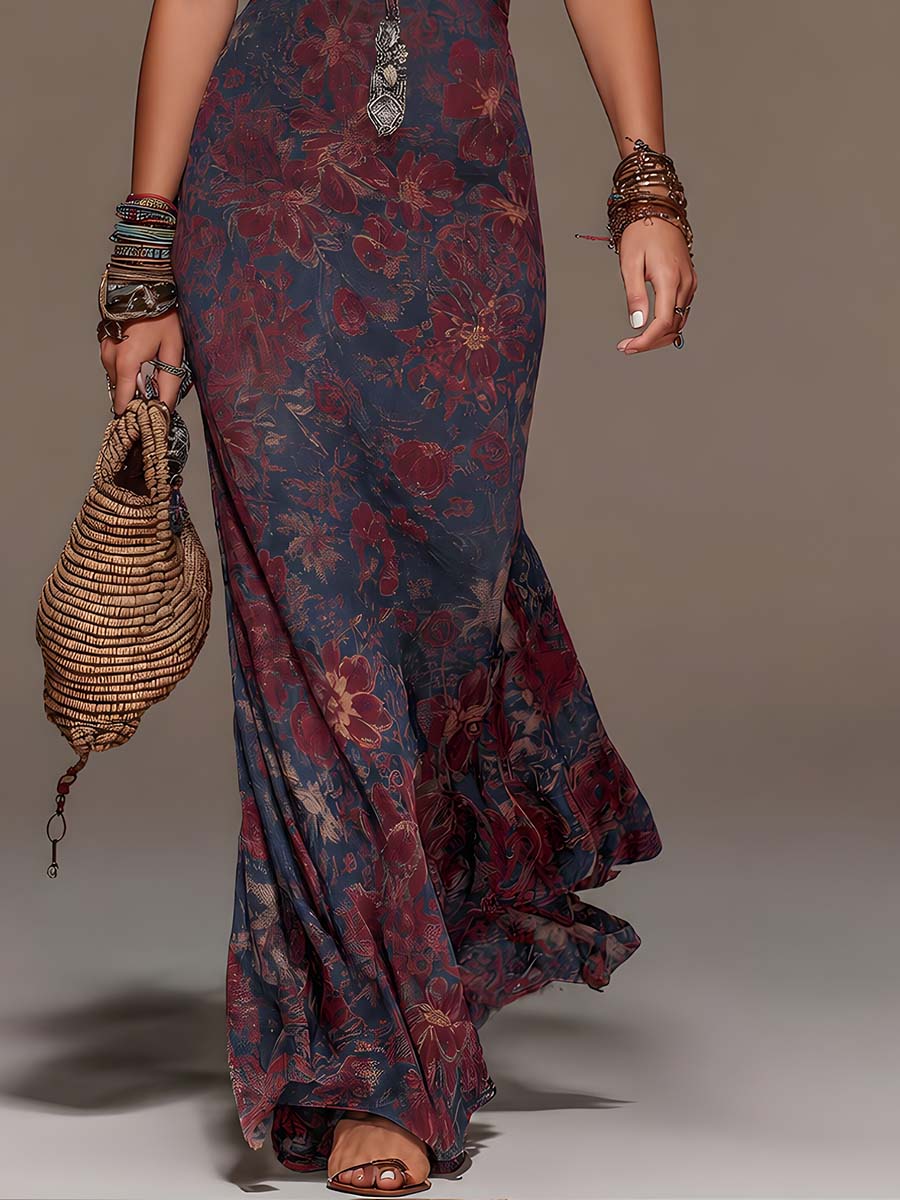 The Blair Halter Maxi Dress