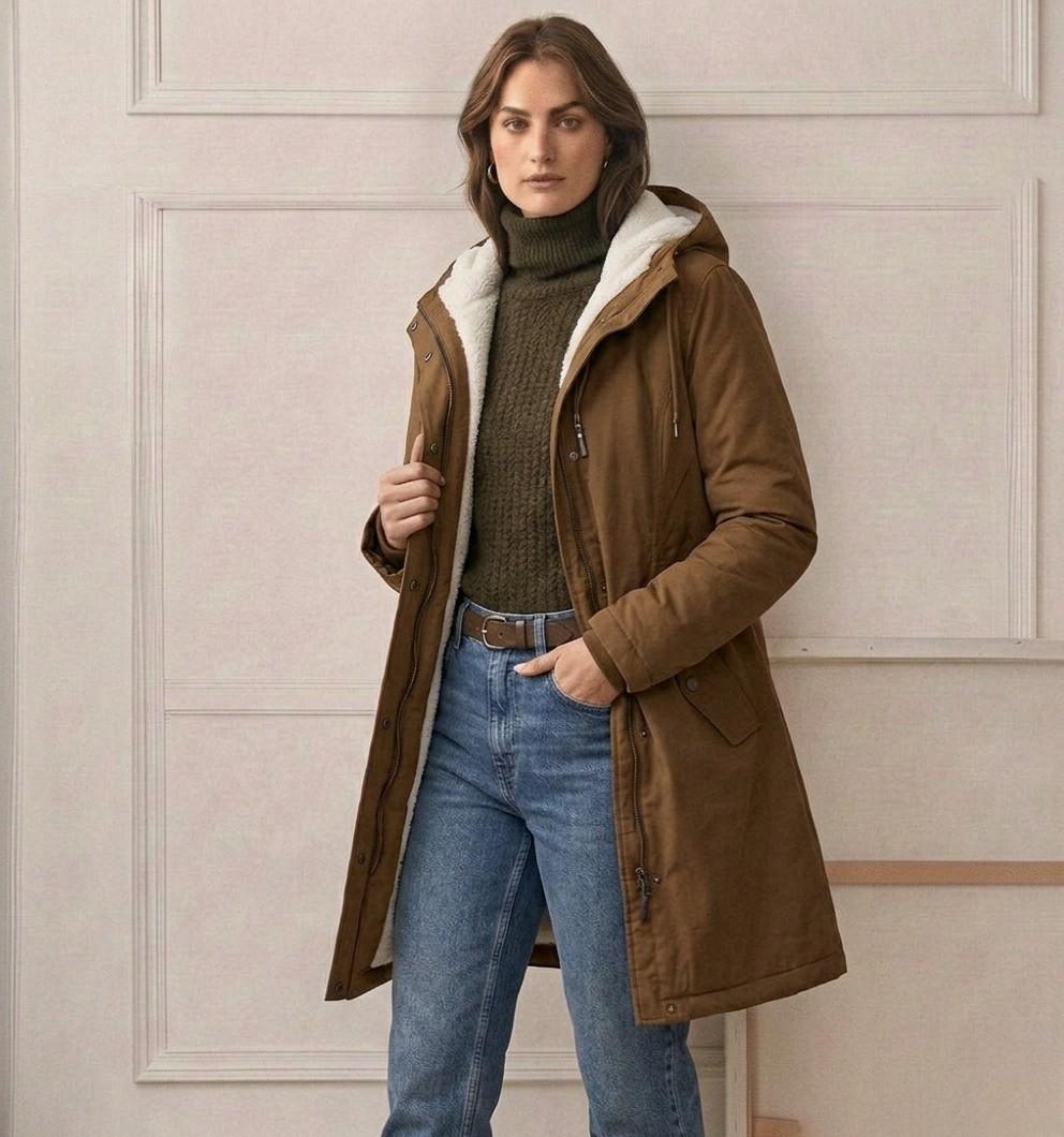 The Hilde Hooded Coat