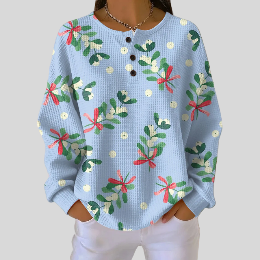The Paige Holly Print Sweatshirt